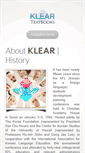 Mobile Screenshot of kleartextbook.com